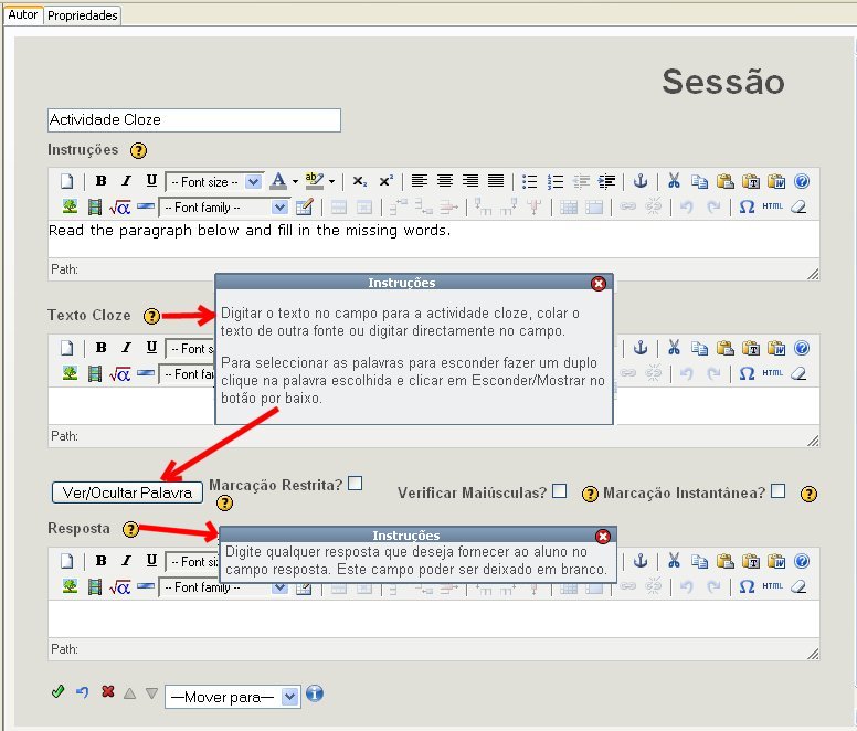 Texti Cloze Texti Cloze